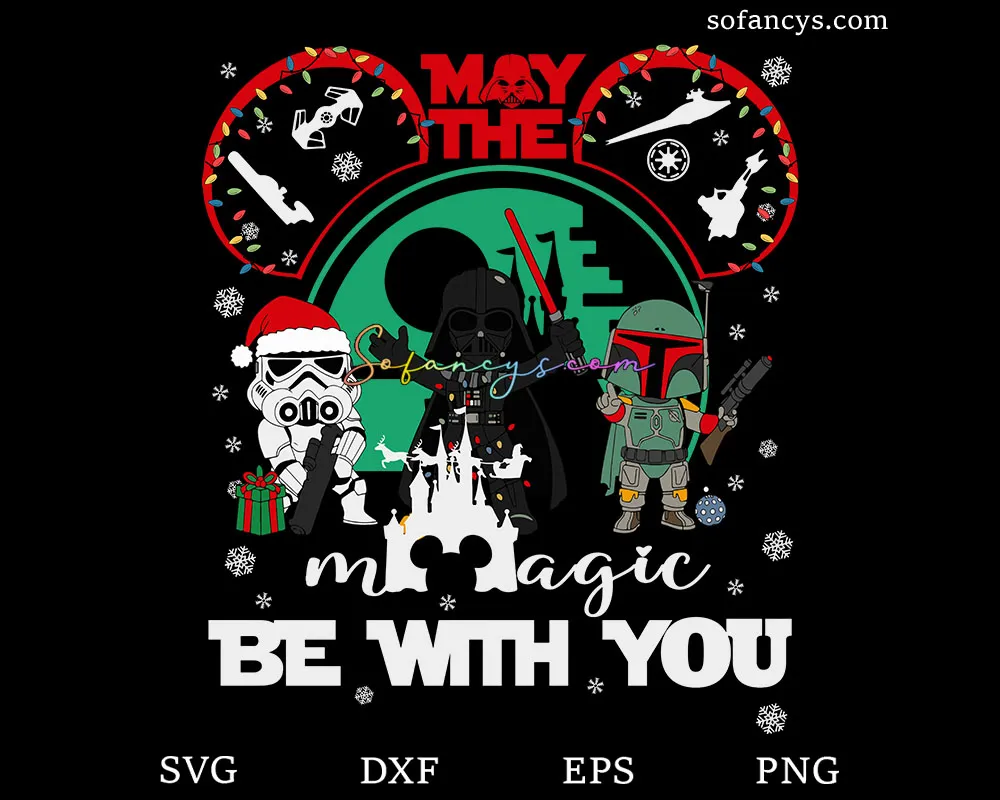 May The Magic Be With You SVG