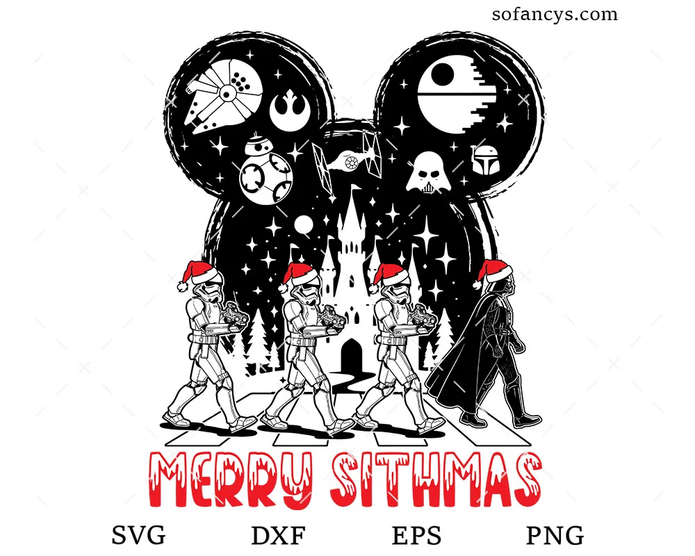 Merry Sithmas Christmas SVG