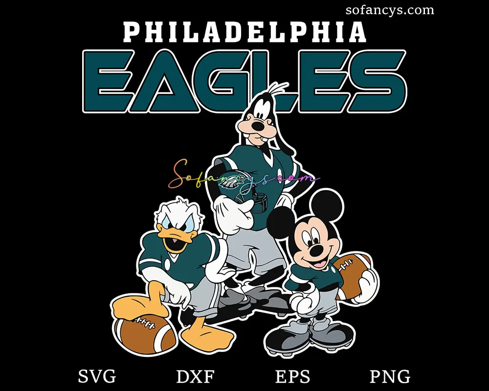 Philadelphia Eagles Football SVG