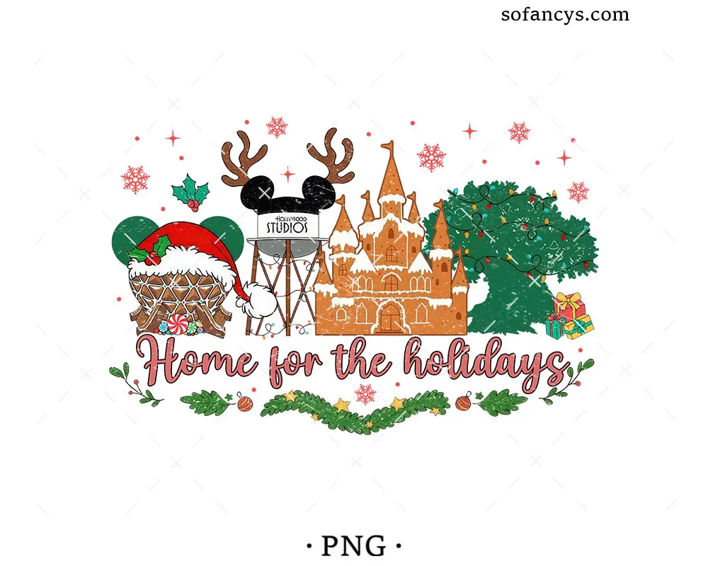 Disney Holiday Parks PNG