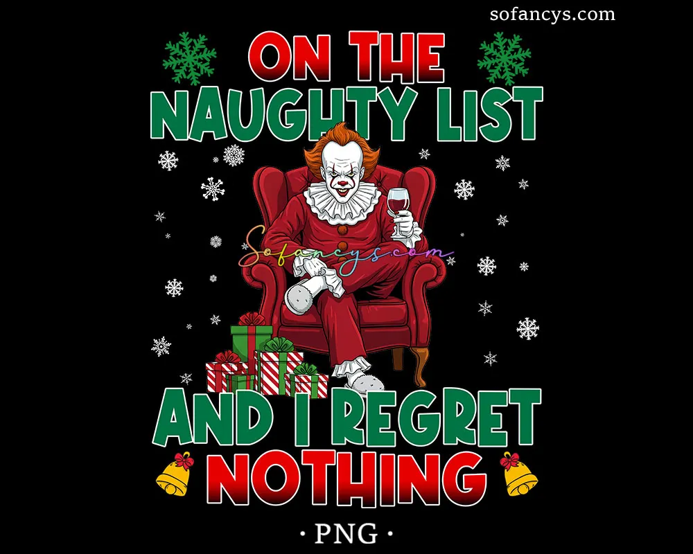 Pennywise Naughty List PNG