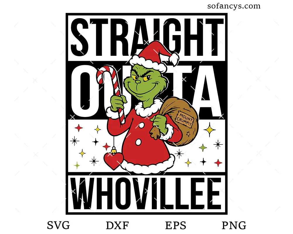 Straight Outta Whovillee SVG
