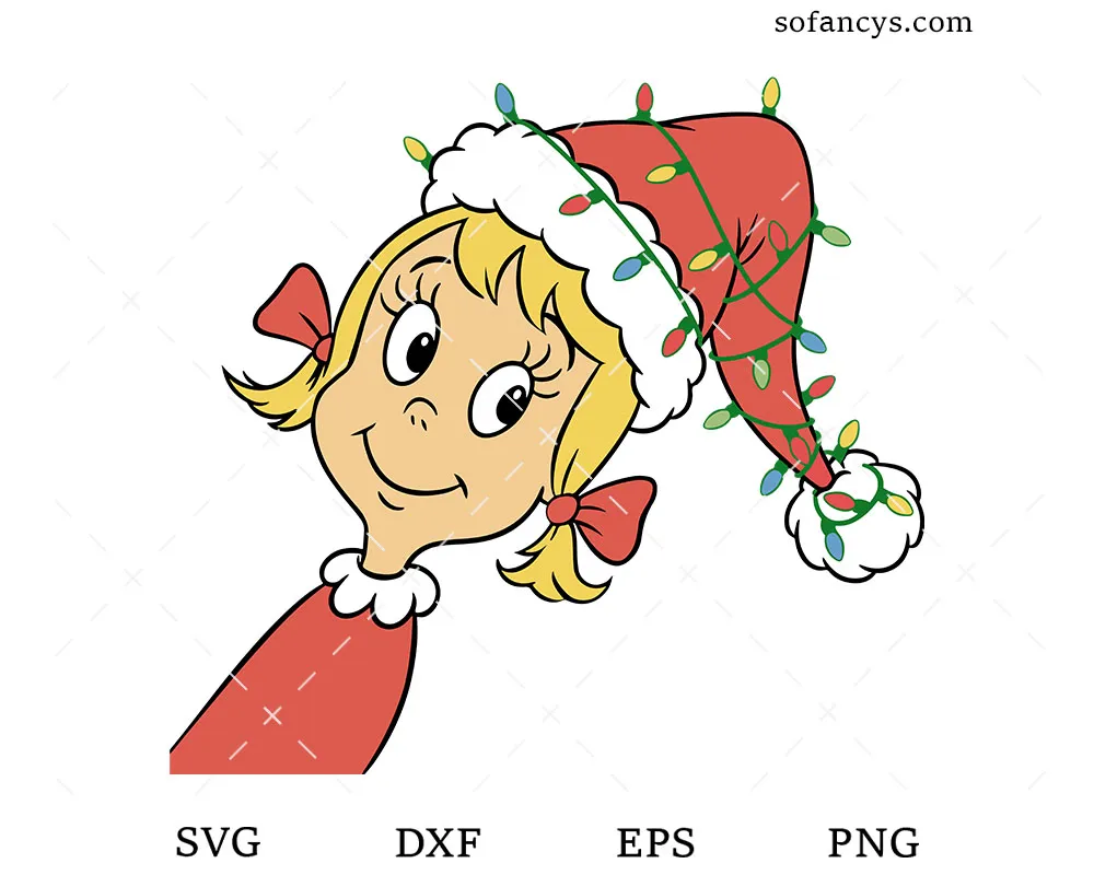 Whoville Cindy Lou Who SVG