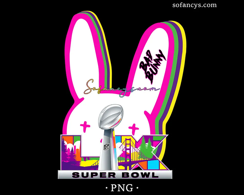 Bad Bunny Halftime Show PNG