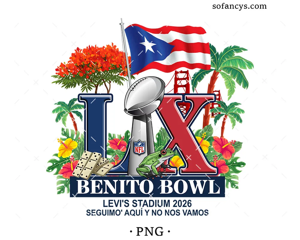 Benito Bowl LX 2026 PNG