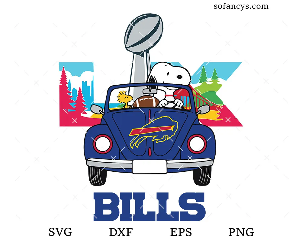 Buffalo Bills Snoopy SVG