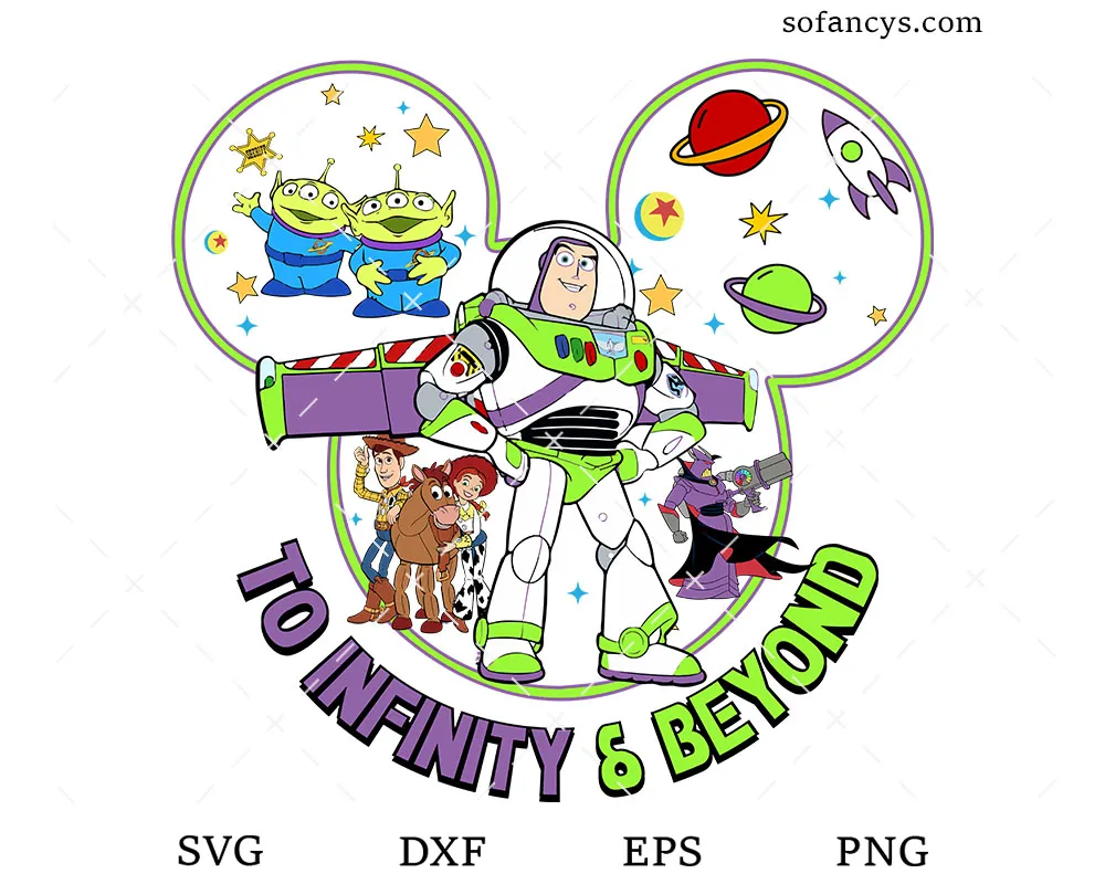 Buzz Lightyear Toy Story SVG