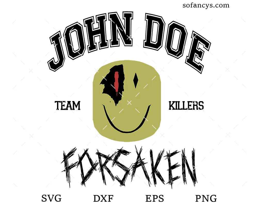 John Doe Forsaken SVG