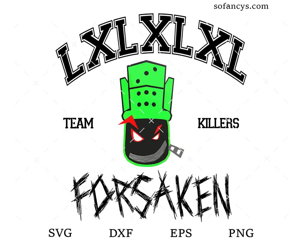 LXLXL Forsaken SVG