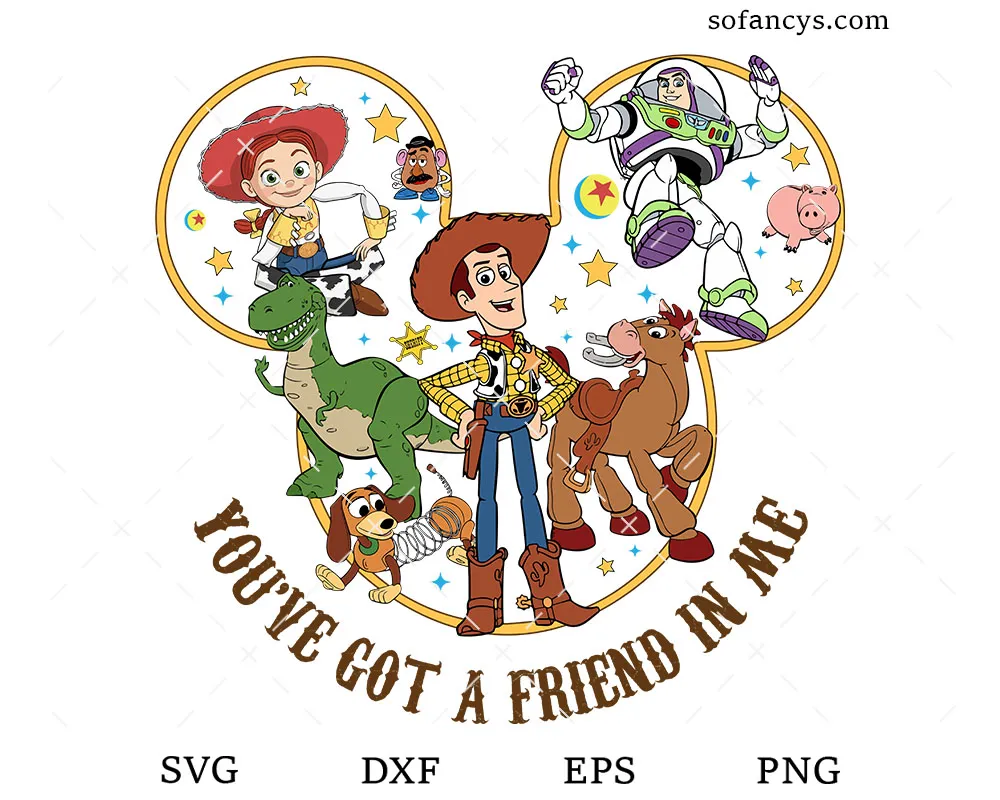 Toy Story Heroes SVG