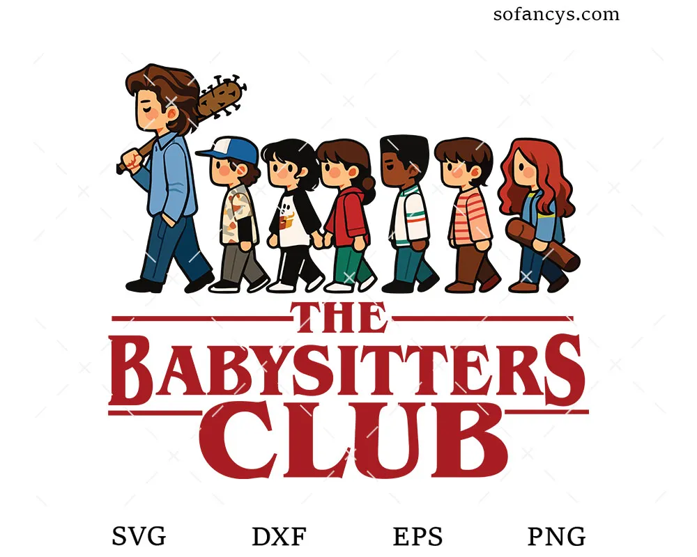 Babysitters Club Characters SVG