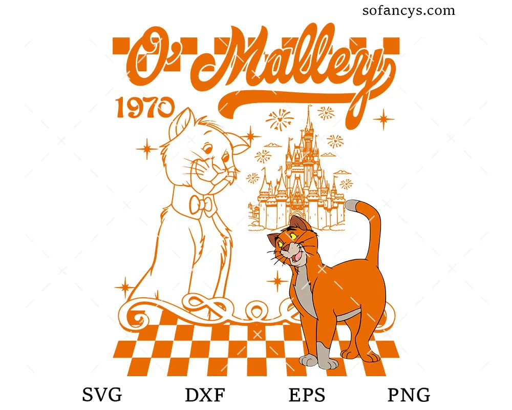Disney O’Malley 1970 Cat SVG