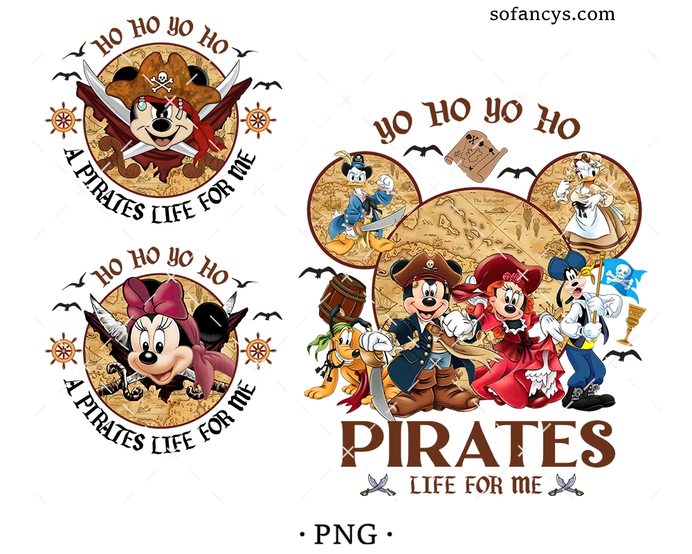 Disney Pirates Life For Me PNG