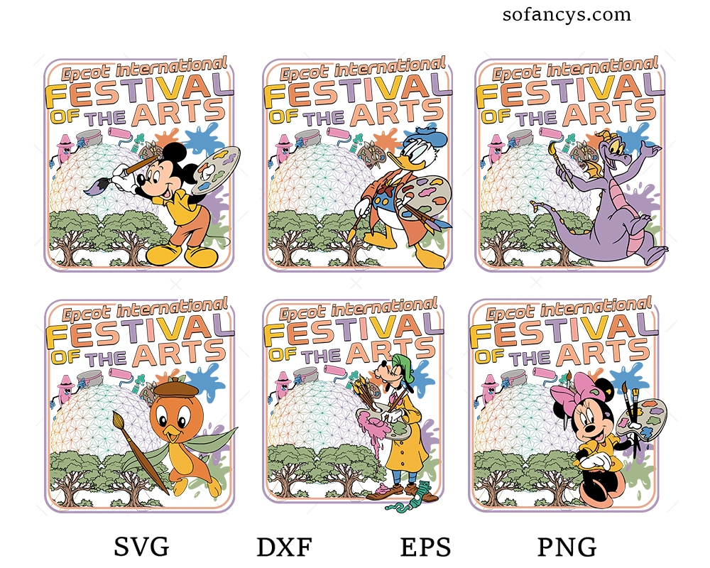 Epcot Festival Of The Arts SVG Bundle