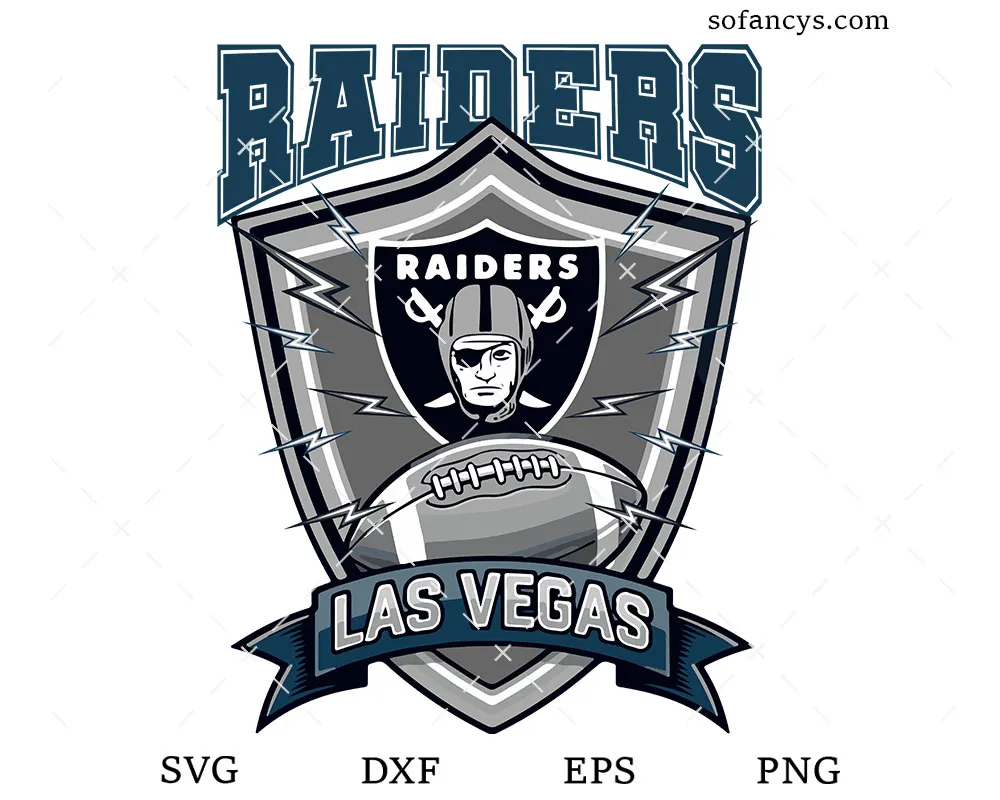 Las Vegas Raiders Football SVG