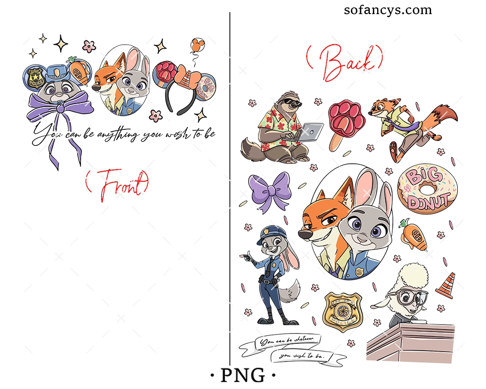 Zootopia Characters PNG