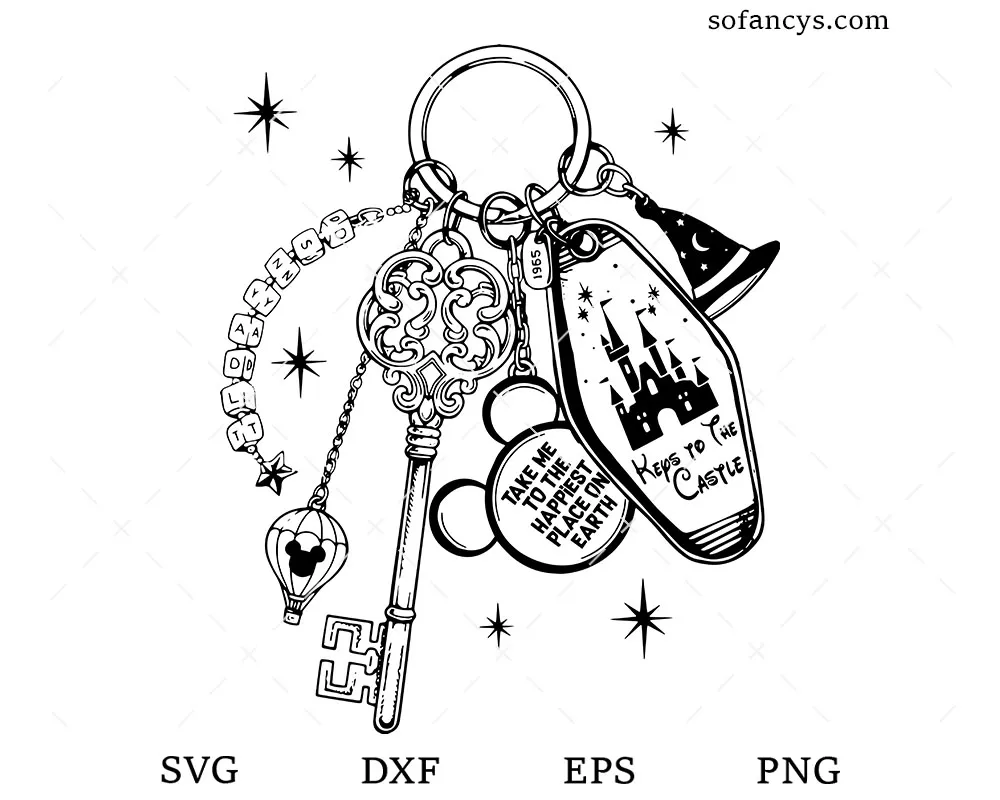 Take Me To The Happiest Place On Earth SVG