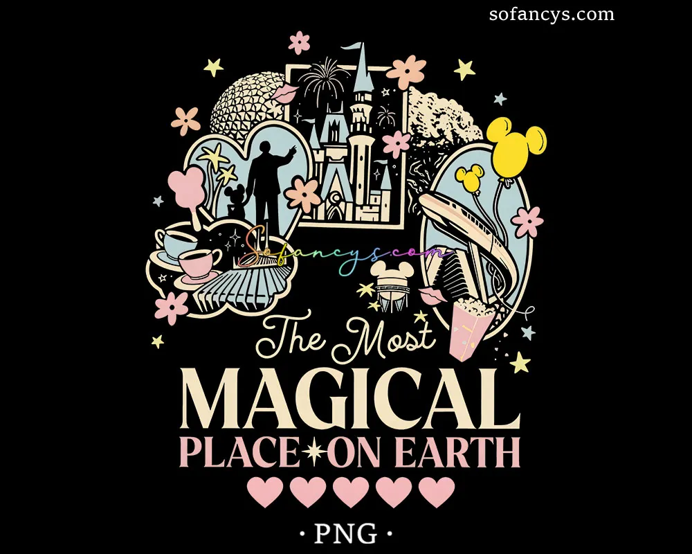Disney Magical Place On Earth PNG