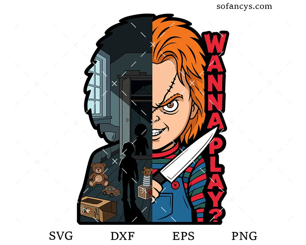 Chucky Horror SVG