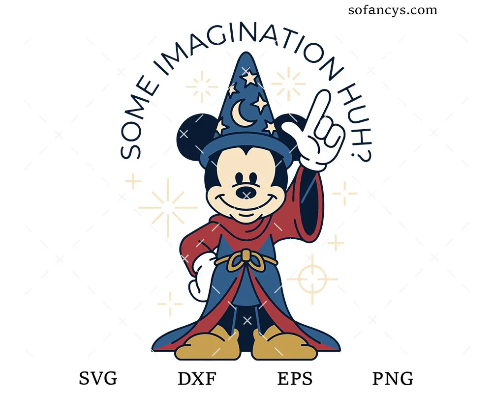 Disney Sorcerer Mickey SVG