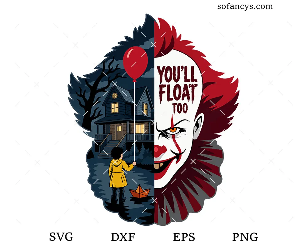 IT Pennywise SVG