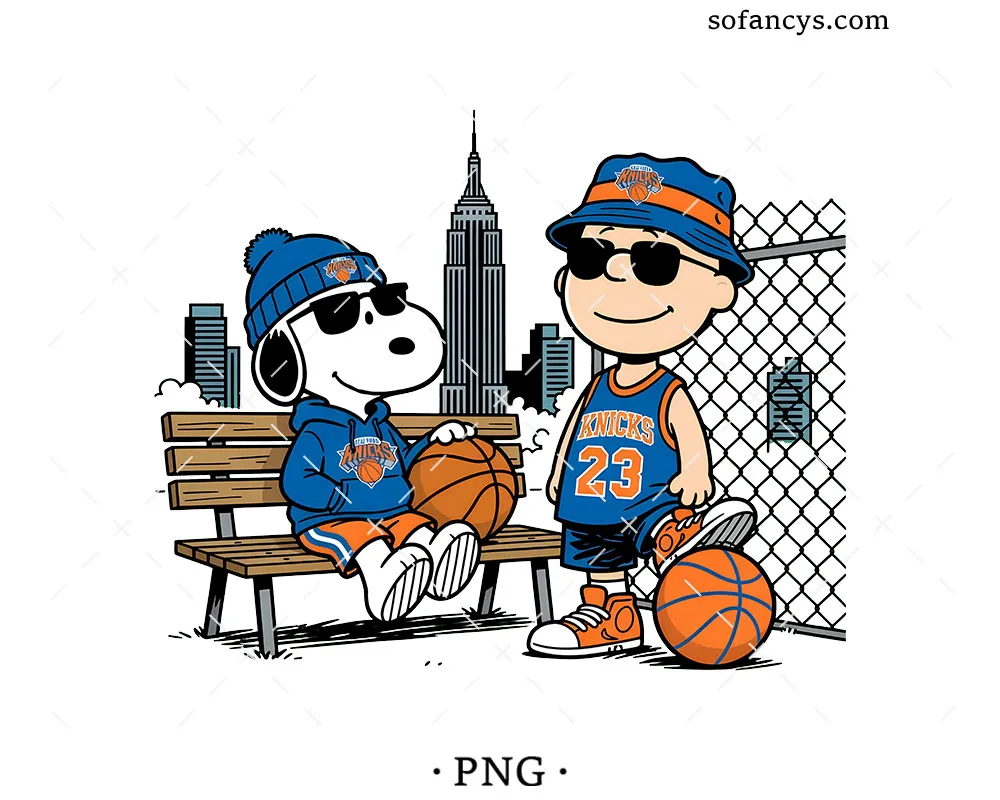 New York Knicks Snoopy PNG