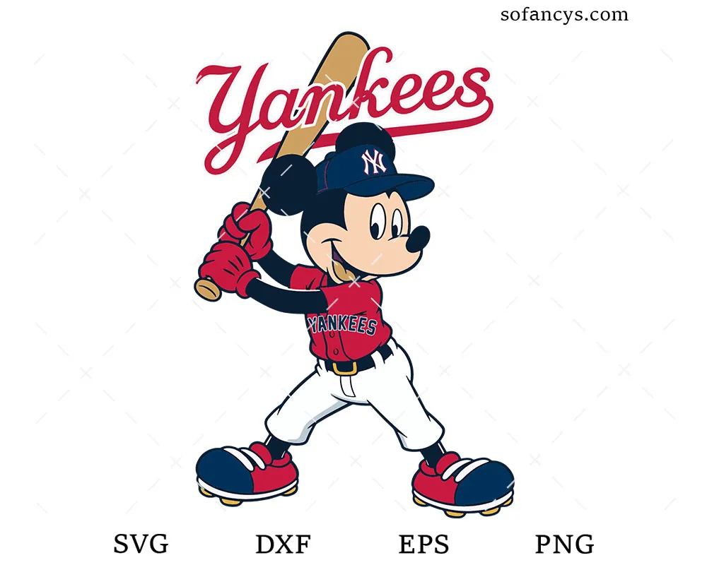 New York Yankees Mickey SVG
