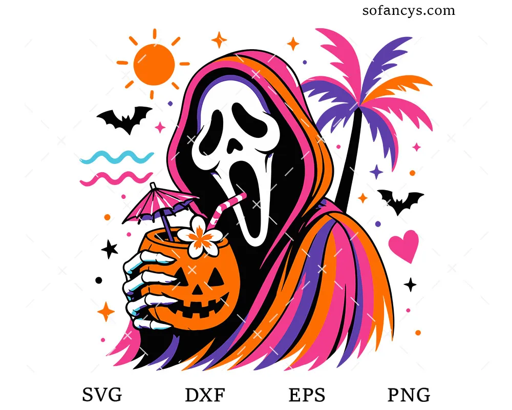Ghostface Summer SVG