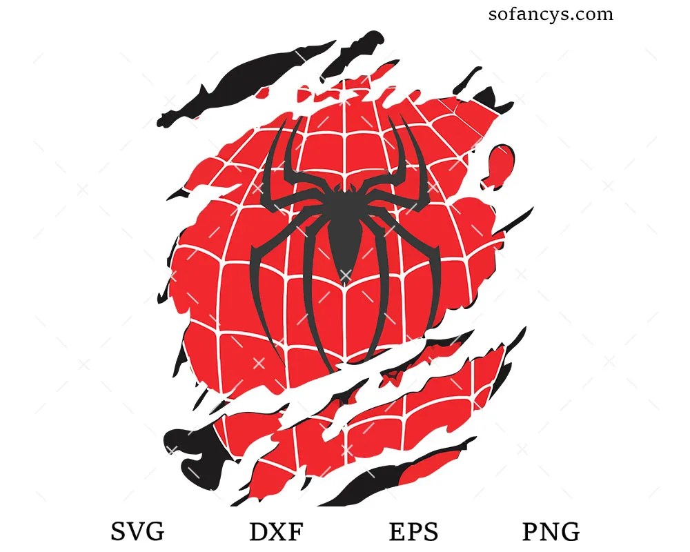 Spider Chest Logo SVG