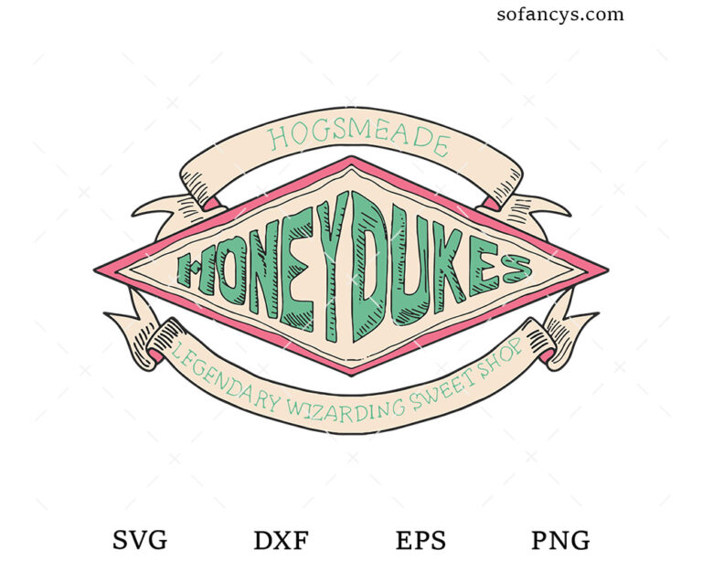 Harry Potter Honeydukes Logo SVG DXF EPS PNG Cut Files