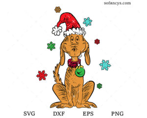 Grinch Dog Max SVG DXF EPS PNG Cut Files